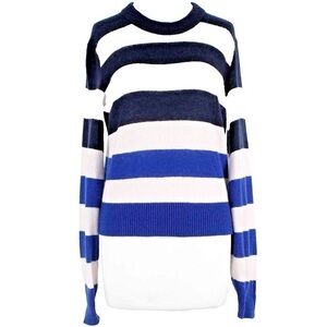 rag & bone Navy and White Striped Sweater